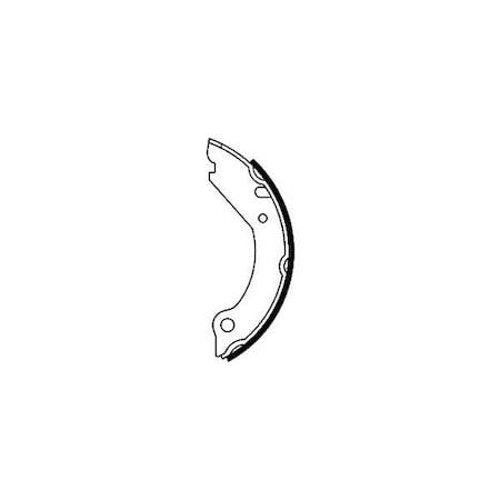 Pagid Brakes Parking Brake Shoe Set, 355050021 355050021